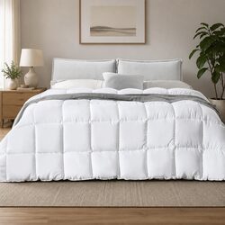 Bamboo Quilt Single 200GSM All Season Lightweight Bedding Soft Breathable Sleep