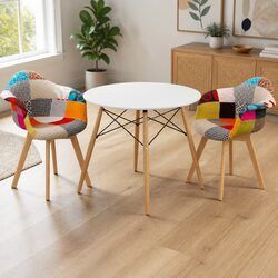 Elegant Round Dining Set for Stylish Living Spaces