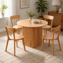 Elevate Your Dining Experience with 4-Seater Set