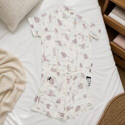 Kids Comfortable Bamboo Fiber Pajama Set - Pinecone Space