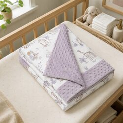 Versatile Kids Blanket for Crib, Stroller, and More