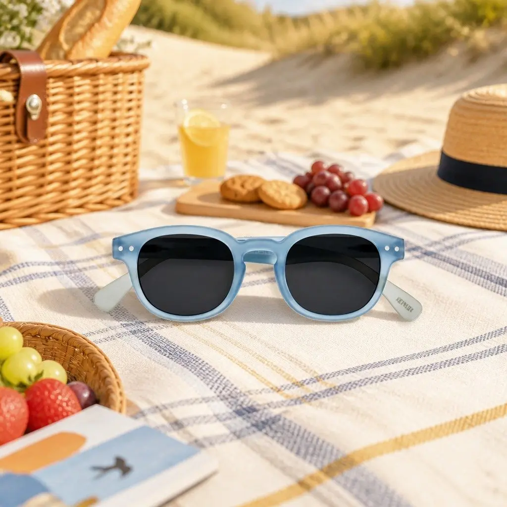 Kids Sunglasses Junior UV Protection Lightweight Flexible Square Frame