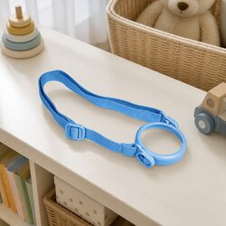 Kids Aqua Green Straw Cup Strap for Active Lifestyles