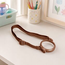 Kids Water Bottle Carrier with Adjustable Gold Strap