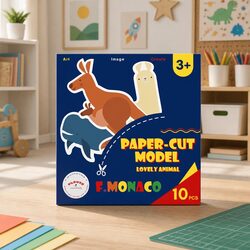 Creative Paper Cutting Kit for Kids' Playtime