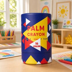 Brighten Up Your Child's Art Space with 16 Crayons