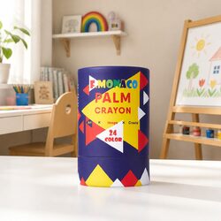 24 Colour Set of Kids Crayons for Imaginative Play