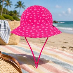 Kids Ponytail Bucket Hat for Fun in the Sun