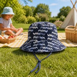 Active Lifestyle Kids Reversible Bucket Hat with Sun Protection