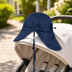 Stylish and Functional Reversible Baby Flap Hat