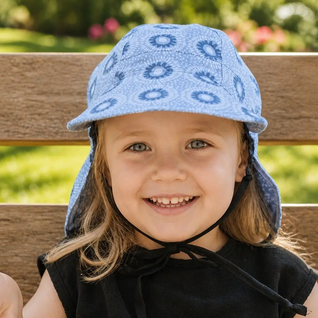 Reversible Baby Flap Hat