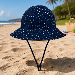 Toddler Bucket Hat with Flexible Brim for Sun Protection