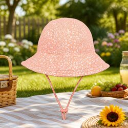 Toddler Bucket Hat for Outdoor Adventures with Sun Protection