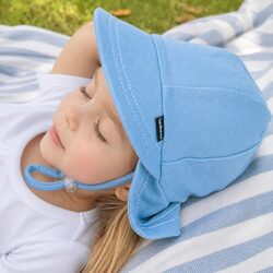 Stylish Sun Hat for Babies and Toddlers in Chambray