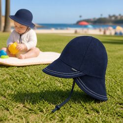 Stylish Legionnaire Baby Sun Hat UPF50+ for Active Lifestyles