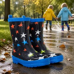 Kids Rain Boots to Brighten Up Rainy Days - Size 6