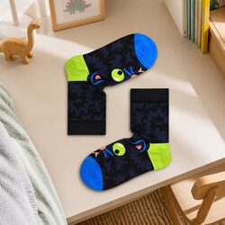 Kids Cat Socks Size 4-6 Years: Fun, Colourful, Durable