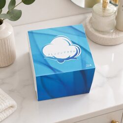 Cleansing Towel Box 25 Pieces Baby Kids Soft Gentle Face Hands Washable