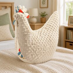 Hen-Shaped Nursing Pillow for Enhanced Comfort in Your Space