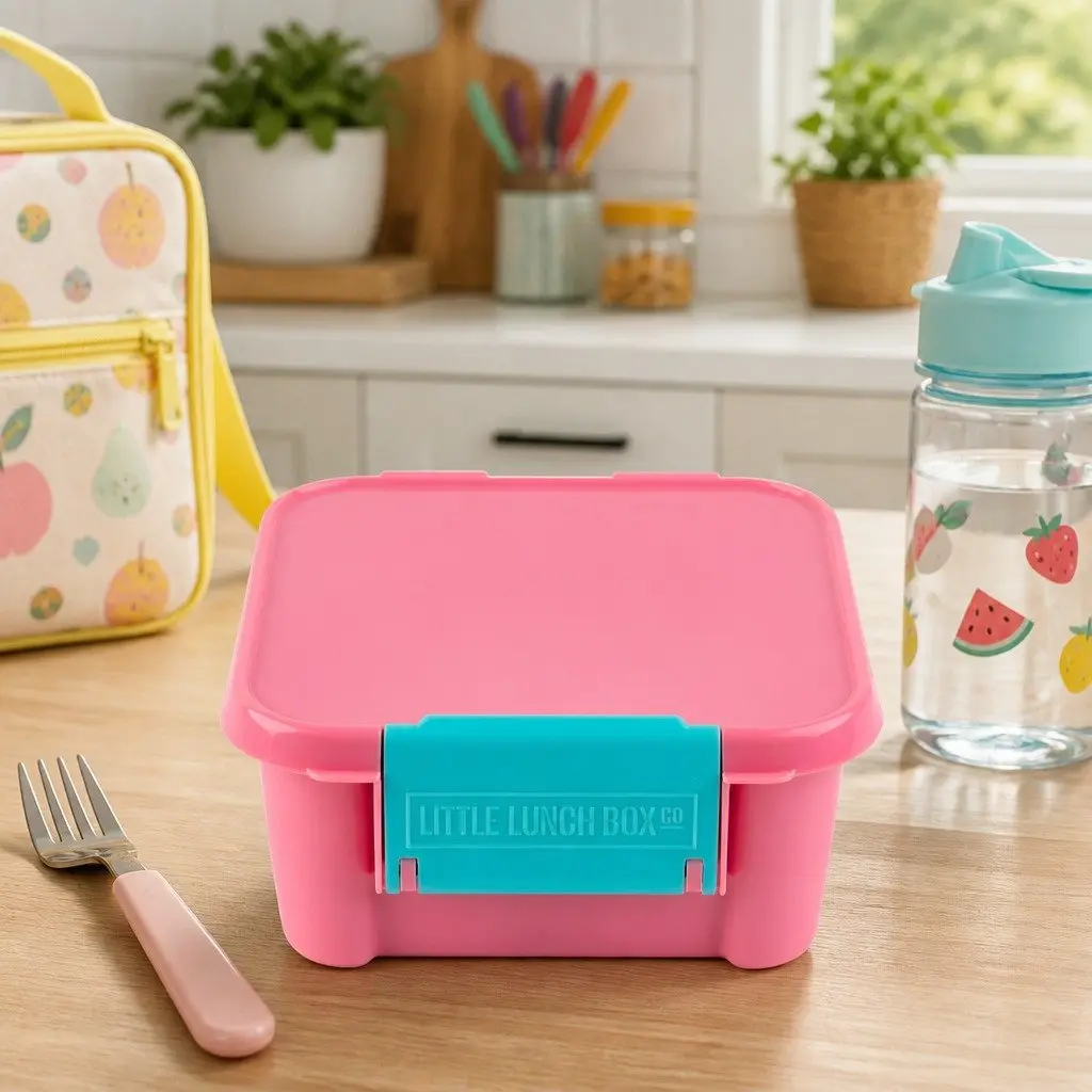 Bento Lunch Box 500ml Two Kids Leakproof Compartments On The Go