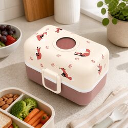 Versatile Kids Bento Lunch Box for Independent Meals