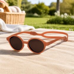 Stylish Cinnamon Baby Sunglasses for 0-9 Months