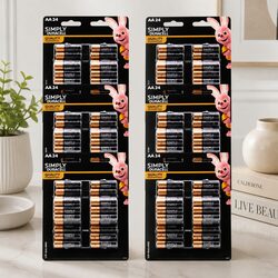 Enhance Your Space with Long Lasting AA Alkaline Batteries 24pk