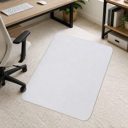 Chair Mat Floor Protector 120X90cm Clear Office Carpet Home Desk Rolling