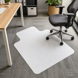 Chair Mat Carpet Floor Protector PVC Hard Surface Guard Office Home Use