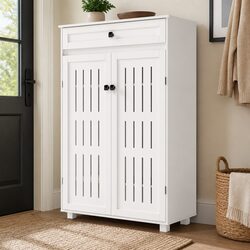 Elevate Your Entryway with This Functional Shoe Cabinet
