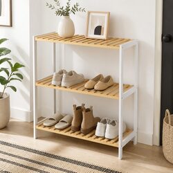Elevate Your Space with a 3-Tier Bamboo Rack