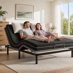 King Size Adjustable Bed Frame and Memory Foam Mattress for Your Lifestyle