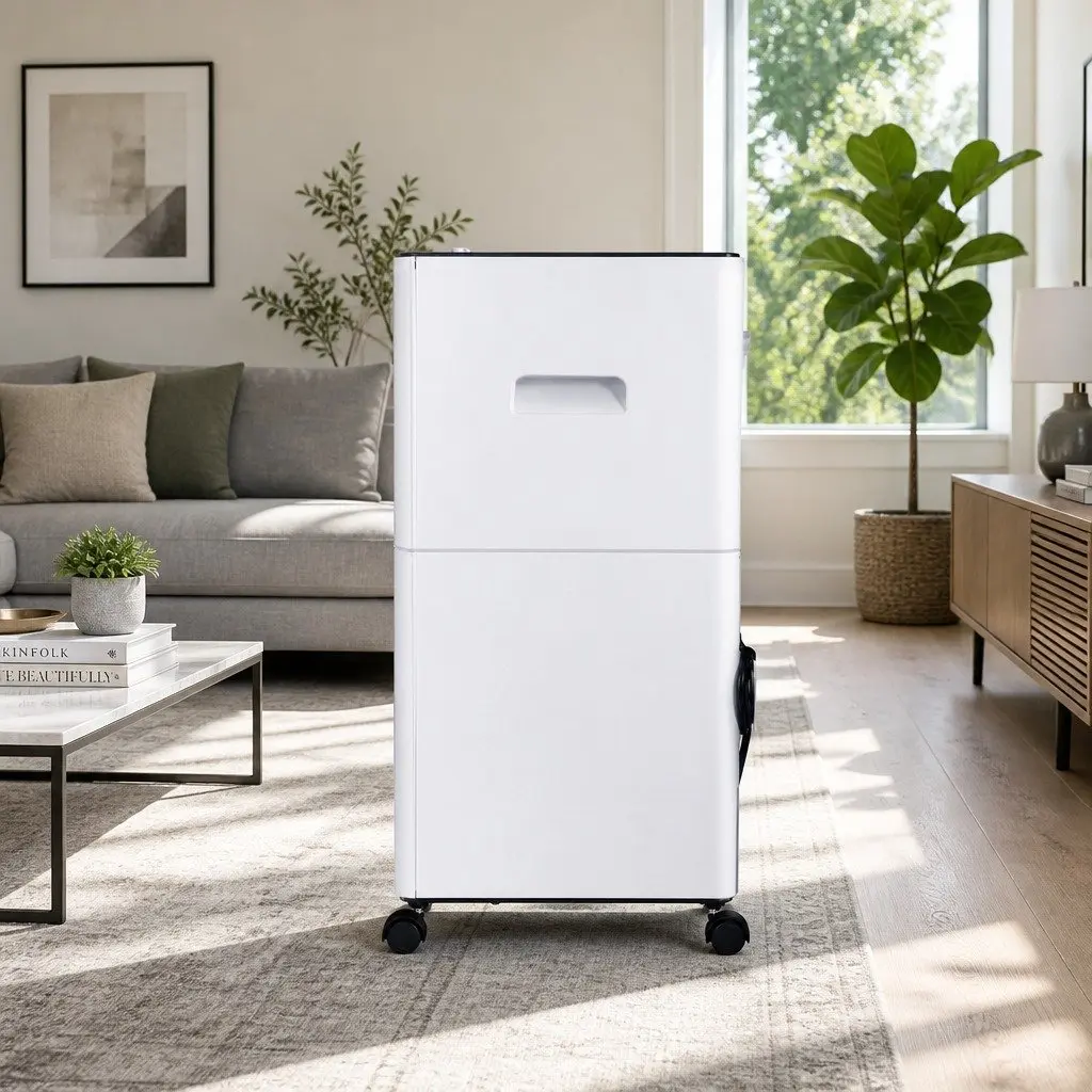 Evaporative Air Cooler 6L Water Tank 4 in 1 Humidifier Purifier Fan Portable White