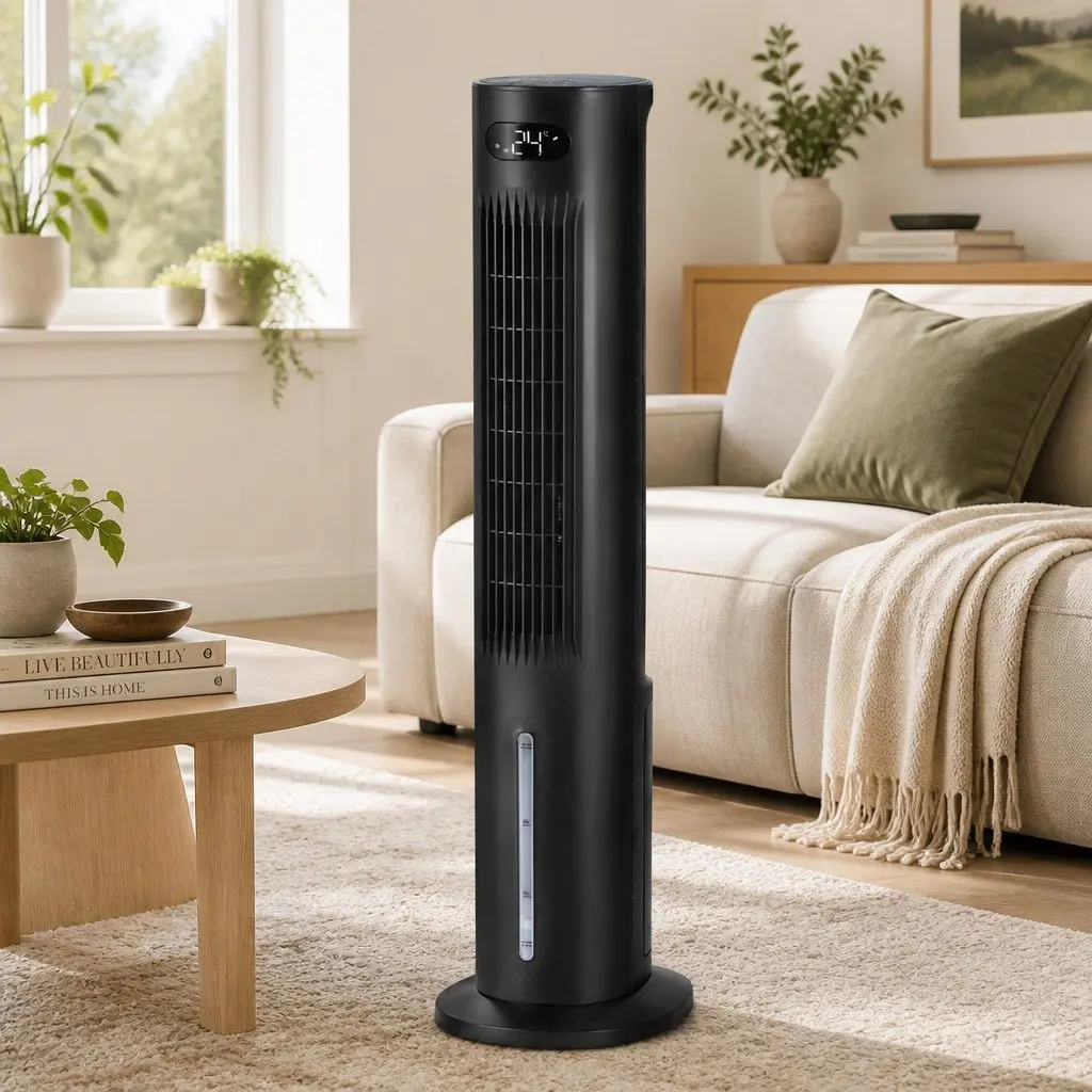 Evaporative Air Cooler 7L Water Tank Humidifier Fan Purifier with Remote Control