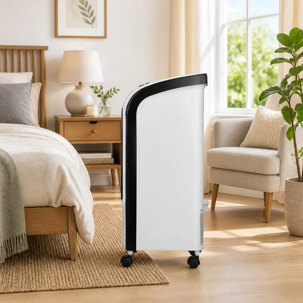 Evaporative Air Cooler 4L Remote Control Portable Cooling Fan with Adjustable Louvres and Oscillation