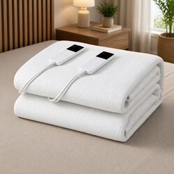 Cozy Electric Blanket for Double Beds with Custom Warmth
