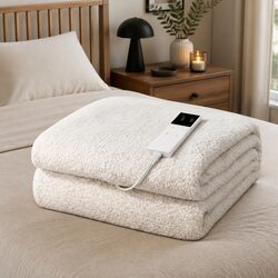 LED Remote Control Electric Blanket in King Single Size