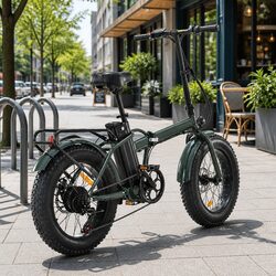 Compact and Eco-Friendly 20 Inch Folding Electric Bike
