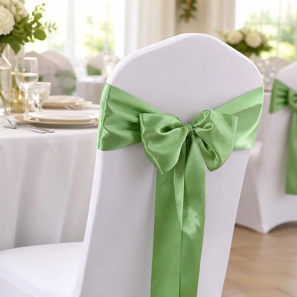 Satin Table Runner 278cm Stain Resistant Machine Washable for Wedding Party Decor
