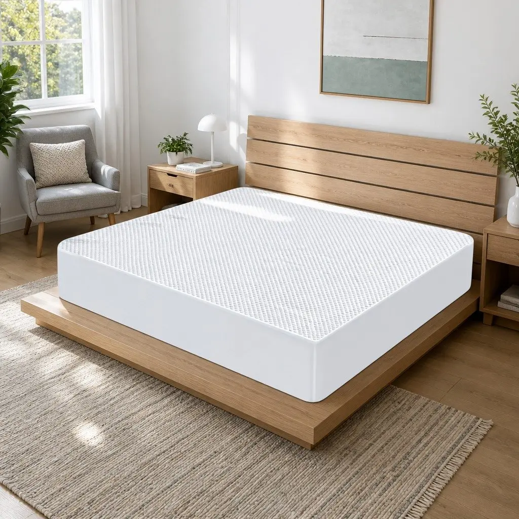 Mattress Protector Topper Double Waterproof Cooling Fitted Elastic