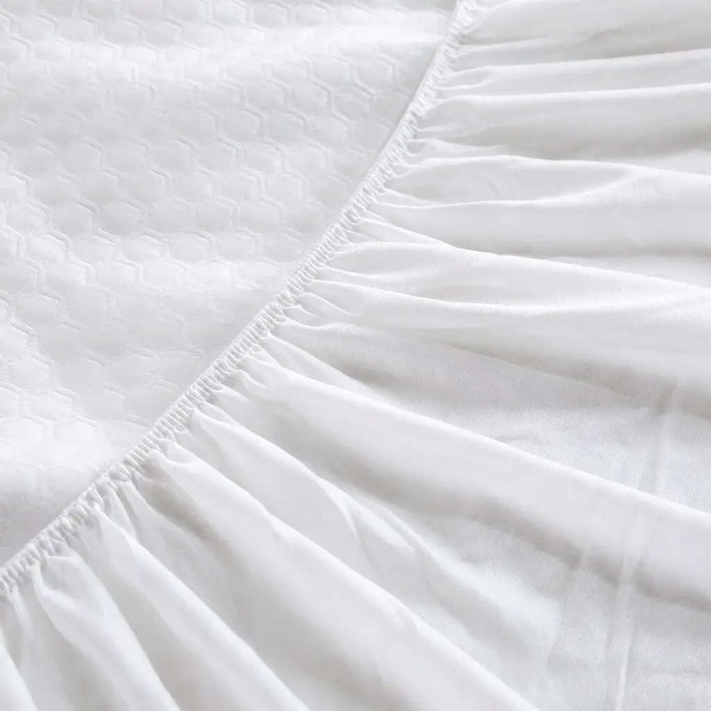 Mattress Protector Topper Double Waterproof Cooling Fitted Elastic