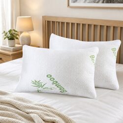 Elevate Your Sleep Space with a Bamboo Cover Pillow