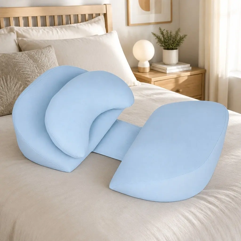 Pregnancy Pillow Full Body Maternity Support Adjustable Belly Comfort