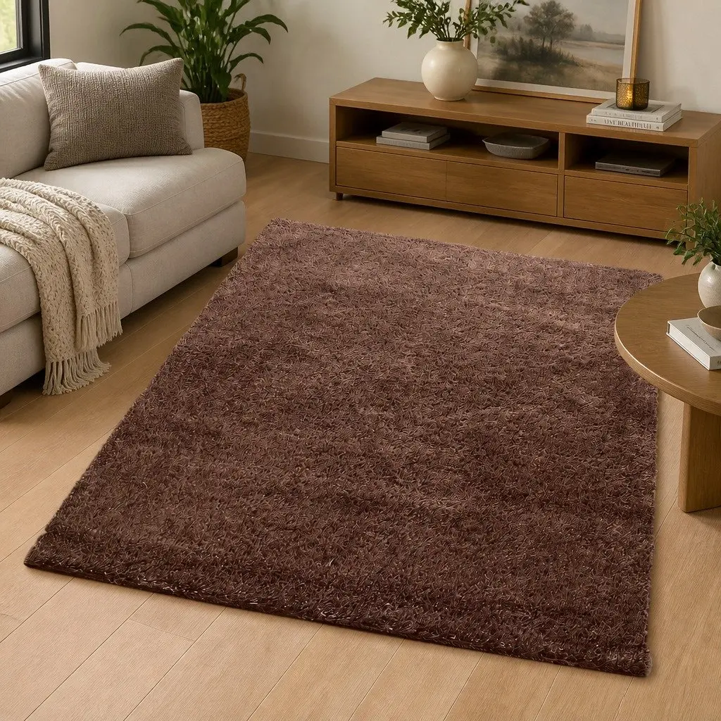Shaggy Area Rug 230x160cm Anti-Slip Soft Touch Noise Reduction Home Decor