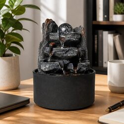 Elevate Your Space with a Chic Indoor Water Fountain