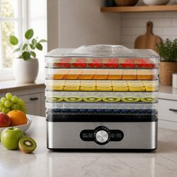 Elevate Your Snack Game with a Stylish Stainless Steel Dehydrator