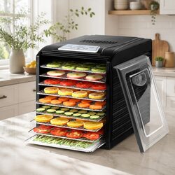 Enhance Your Kitchen with 9-Tray Food Dehydrator