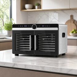 Lifestyle Enhancer: 16-Tray Food Dehydrator in Stainless Steel
