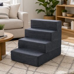 Stylish Pet Ramp for Sofa and Bed Access