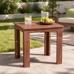 Enhance Your Outdoor Space with a Wooden Side Table